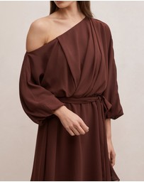 Forever New - Samantha Tipped Draped Mini Dress