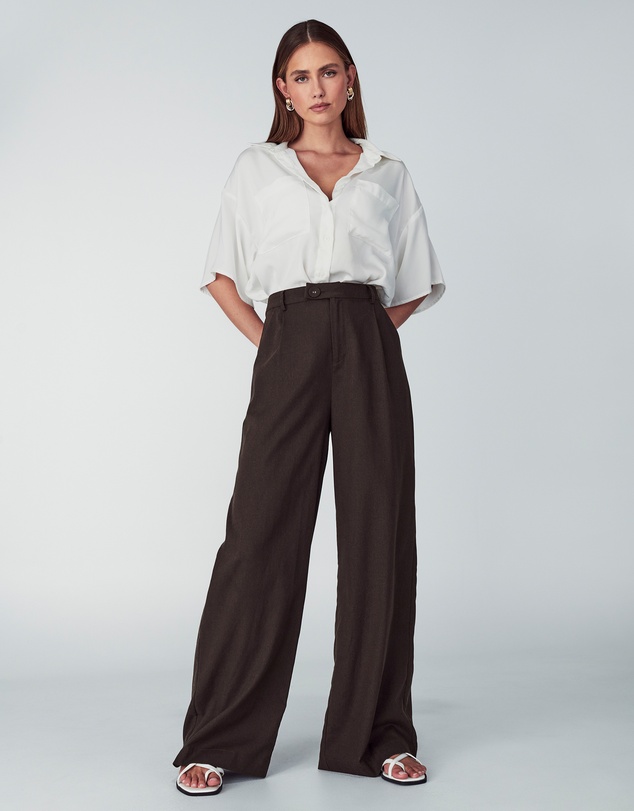 Willa - Rise Wide Leg Pant