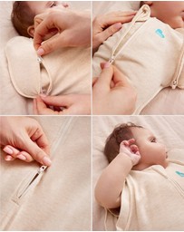 Love to Dream - Swaddle Up™ Transition Bag 1.0 TOG Cotton Oatmeal