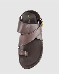 Edward Meller - TAMRYN Crossover Sandal with Toe Thong