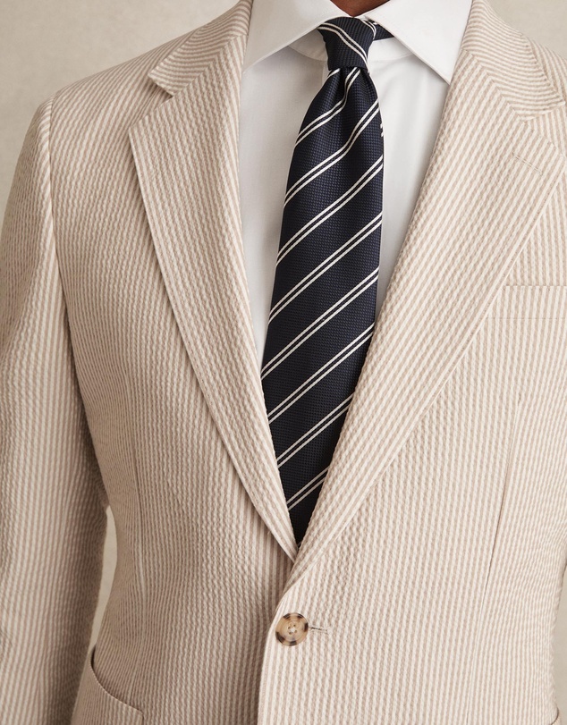 REISS - Bay Seersucker Jacket