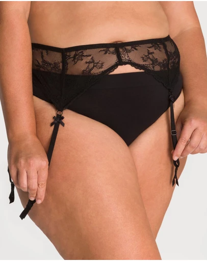 Ava & Audrey  - Ava & Audrey Candice Lace Garter