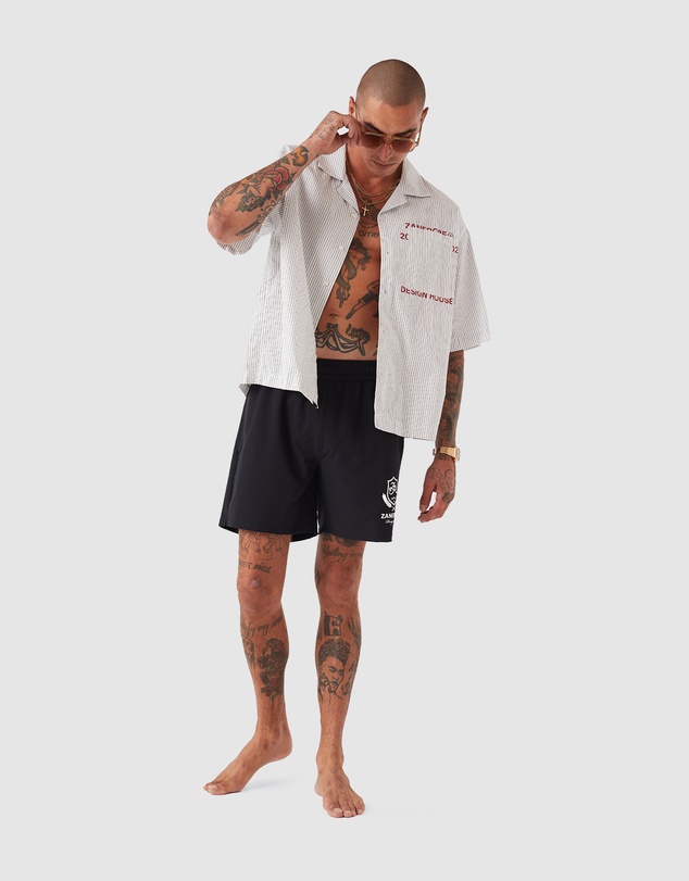 Zanerobe - Crest Balmoral Beach Short Black
