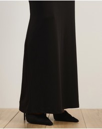 Atmos&Here - Hanna Long Sleeve Off-Shoulder Maxi Dress
