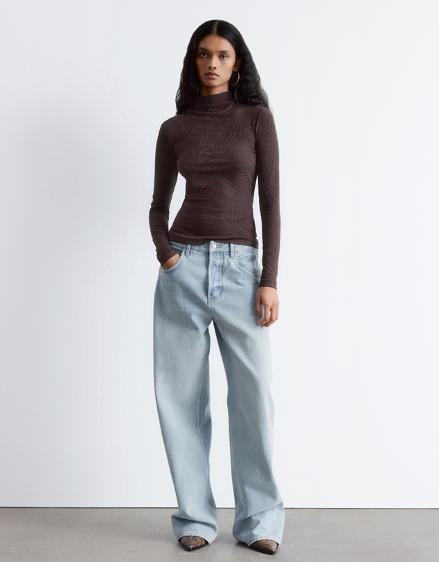 & Other Stories - Mock-Neck Top