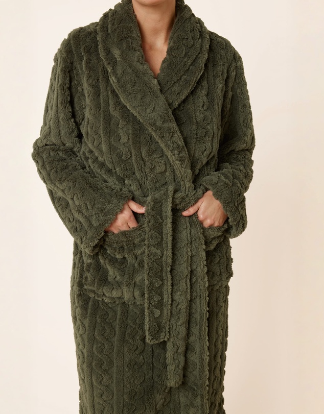 Gingerlilly - Gabriella Plush Long Robe