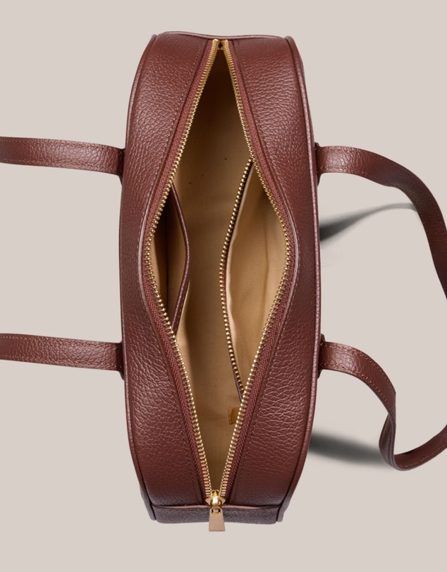 VESTIRSI - Vera Mahogany Baguette Bag