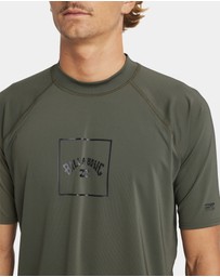Billabong - Mens Boxed Arch Short Sleeve Rash Vest