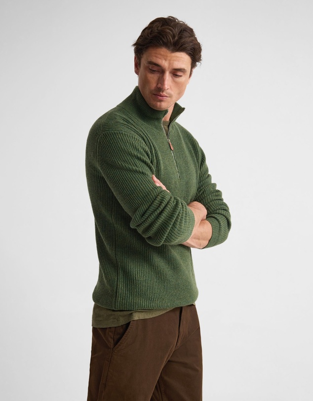 Oxford - Ryan Zip Neck Knit