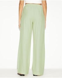 Dazie - Summer Plans Linen Blend Trousers