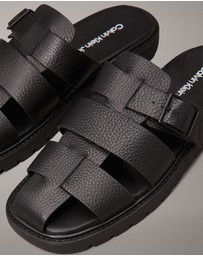 Calvin Klein - Leather Fisherman Sandals