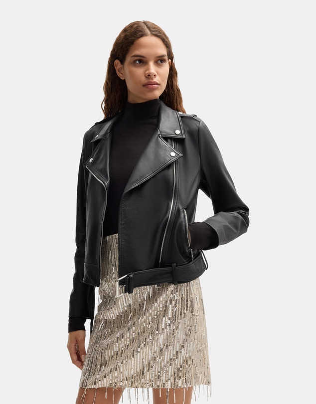 BOSS - Sameli Leather Jacket