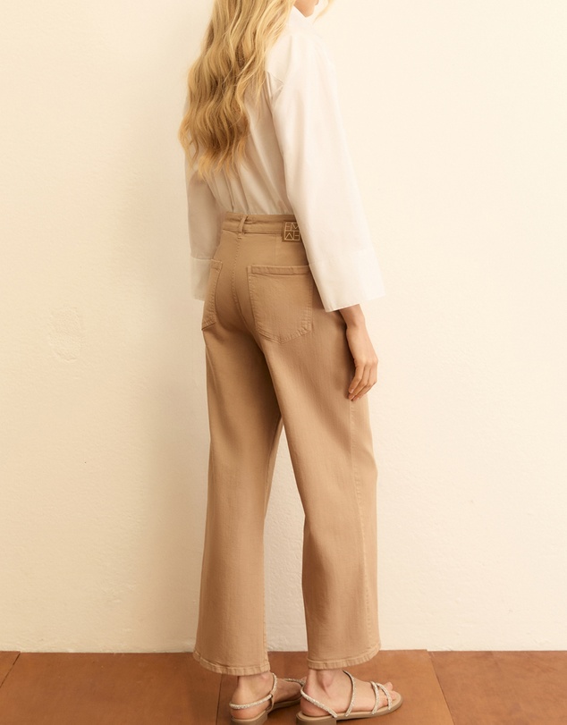 Emme - Stretch Gabardine Trousers