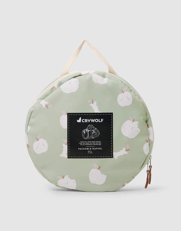 Crywolf - PACKABLE DUFFEL Apple Grove
