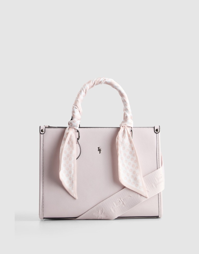 Laura Jones - Small Tote Bag With Scarf