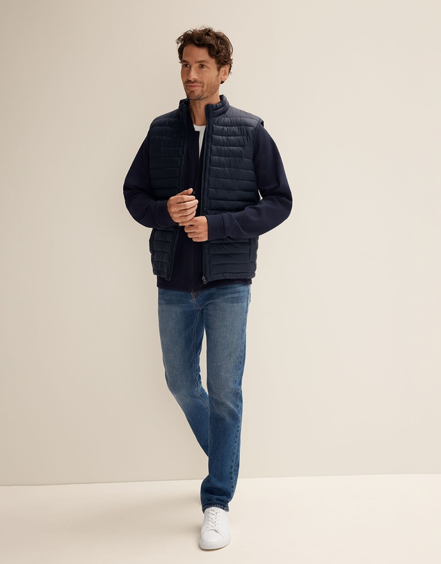 Trenery - Slim Light Wash Jean in Faded Blue