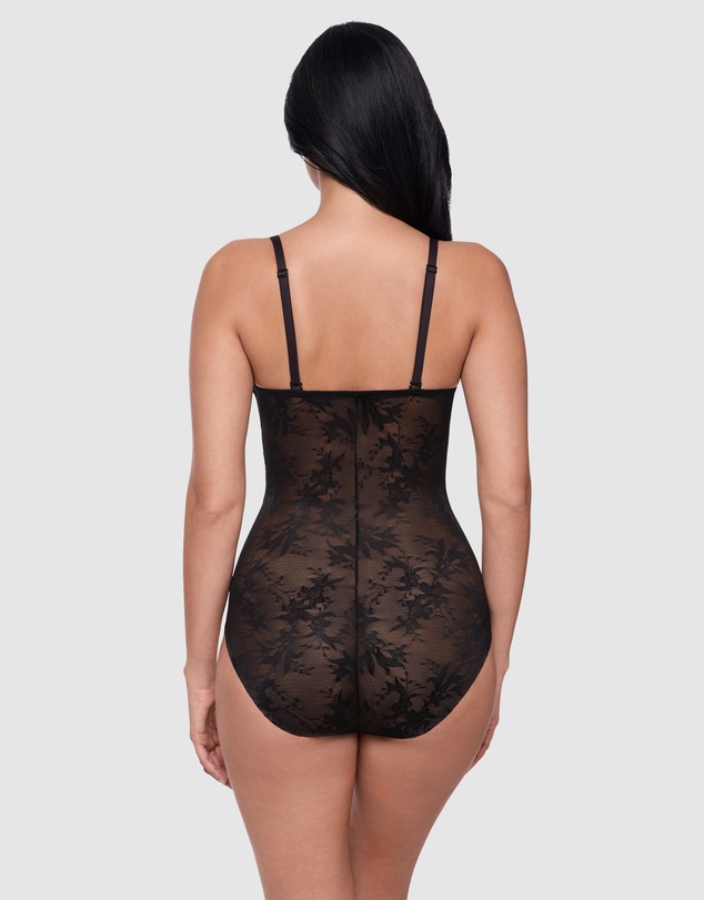 Miraclesuit Shapewear - Modern Romance Wirefree Lace Shapewear Bodysuit