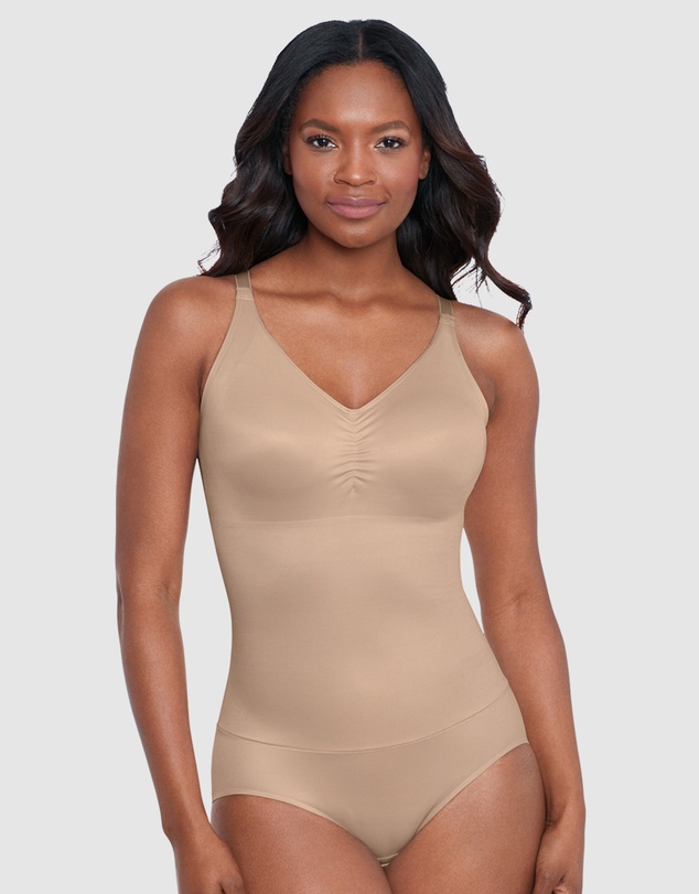 Miraclesuit Shapewear - Comfy Curves Wireless Padded Cup Shaping Bodysuit