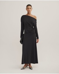 Witchery - Long Sleeve Off Shoulder Dress