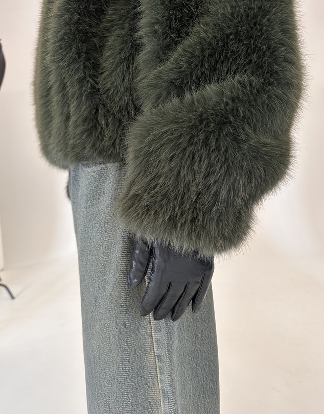 ENA PELLY - Daphne Faux Fur Bomber