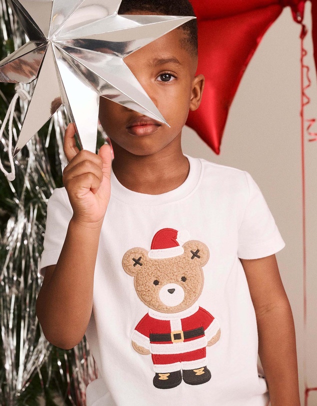 Huxbaby - Christmas Father Huxmas Tee - Babies-Teens