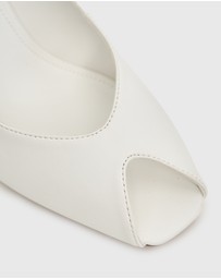 Betts - Tinka Slingback Peep Toe High Heels
