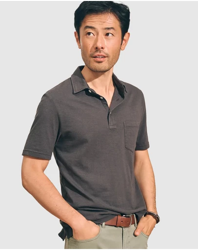 Faherty - Sunwashed Tshirt Polo