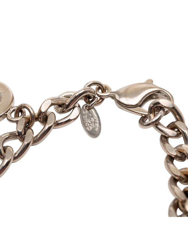 Pre-Loved by Azura Reborn - Pre-Loved Silver Plated Logo Charm Bracelet