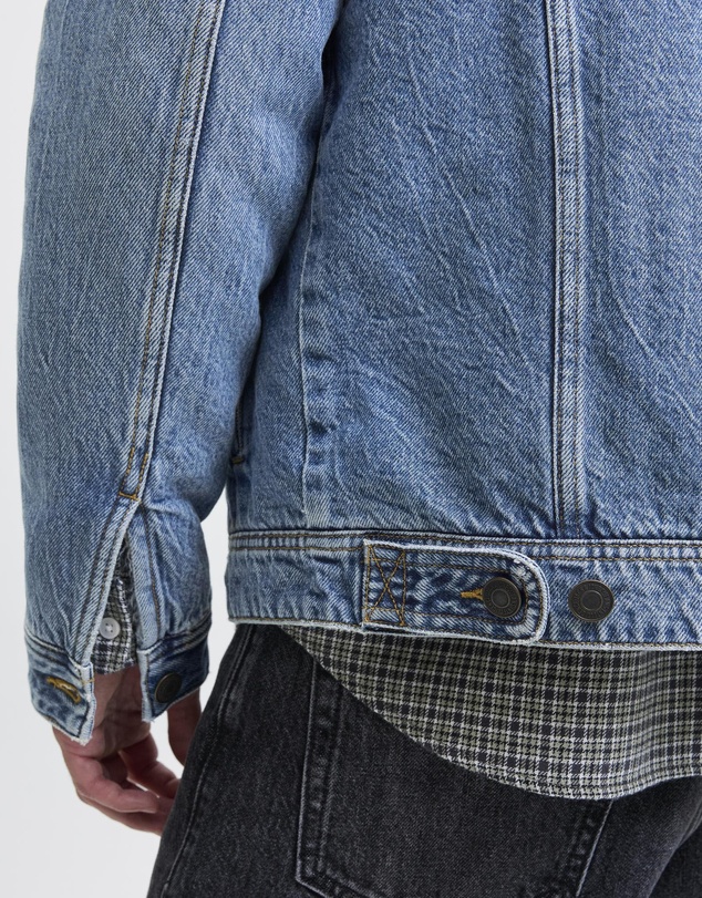 Jack & Jones - Jean Jacket With Sherpa
