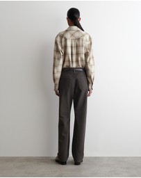 COS - Checked Flannel Shirt