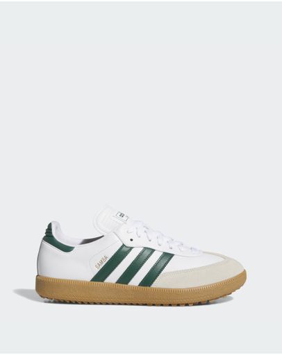 Cloud White / Collegiate Green / Gum