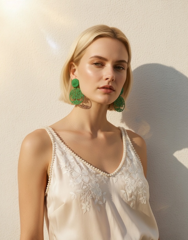 Mossée - Mercy Acrylic Laser Cut Earrings