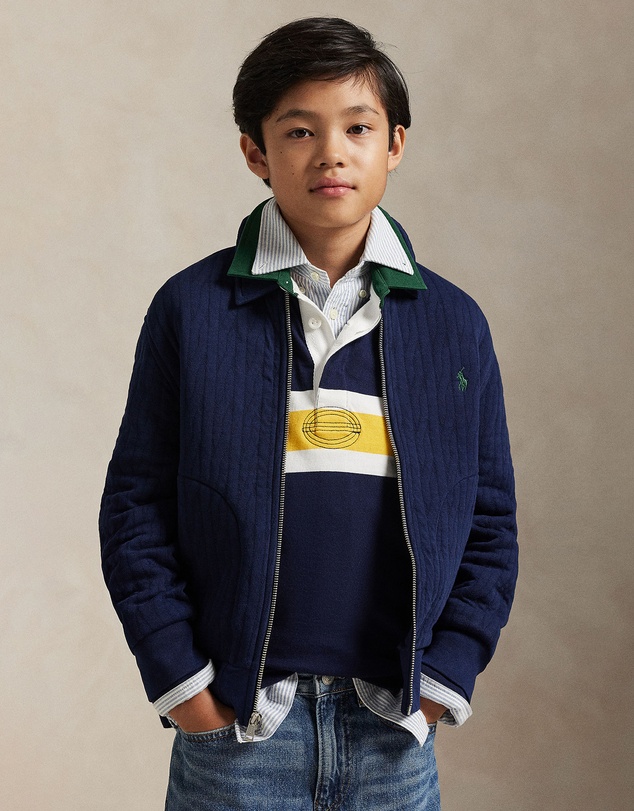 Polo Ralph Lauren - Cable-Quilted Jacket - ICONIC EXLCUSIVE - Teens