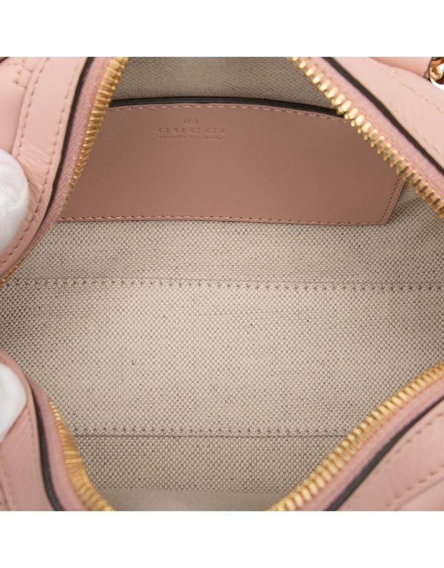 Pre-Loved by Azura Reborn - Pre-Loved Mini GG Marmont Matelasse Leather Satchel