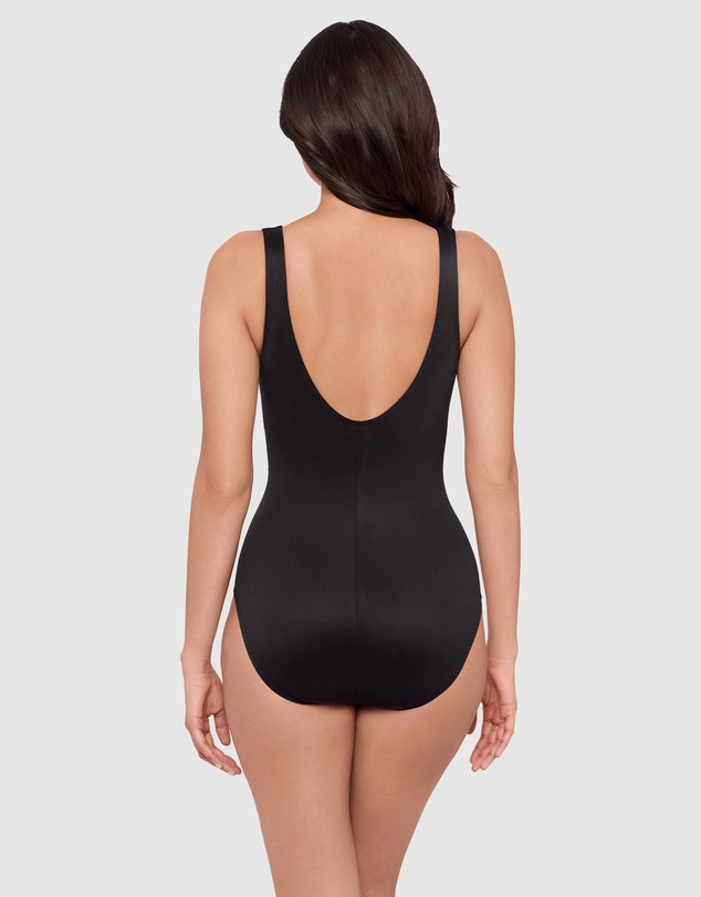 Miraclesuit Swimwear  - Light Show Layered Escape Underwired One Piece Shaping Swimsuit