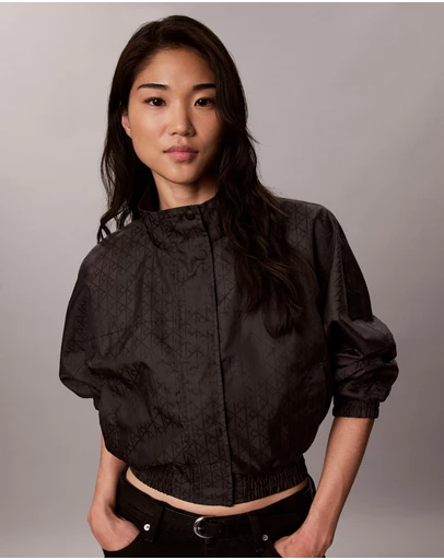 Calvin Klein Jeans - Emblem Logo Jacquard Windbreaker