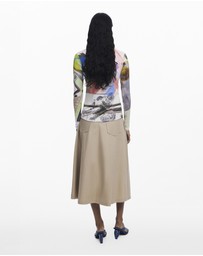 Desigual - Arty print shirt