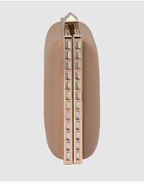 Olga Berg - Sammi Crystal Frame Clutch