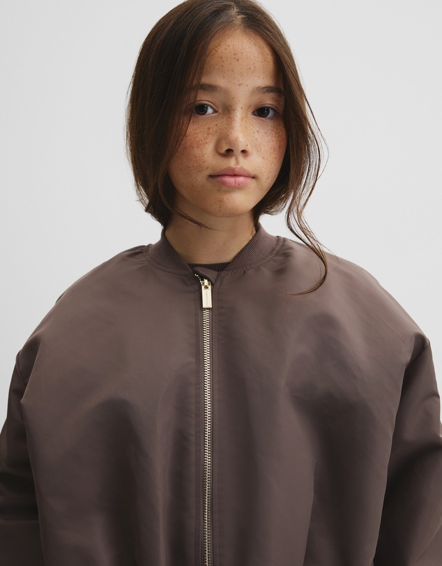 Country Road - Teen Gathered Bomber Jacket
