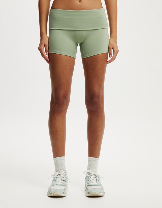 Cotton On Body Active - Ultra Soft Roll Over Shortie Short