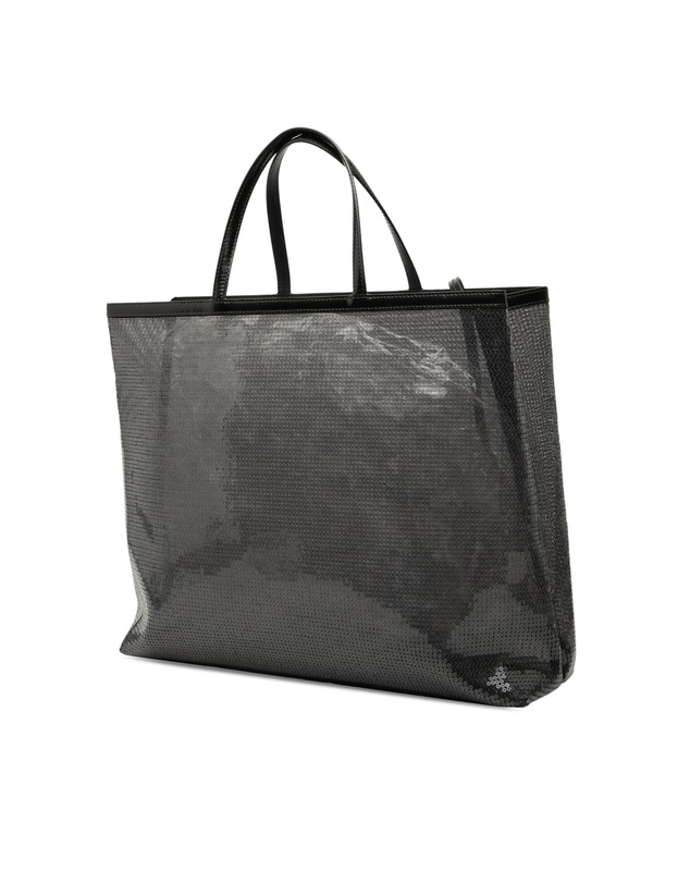 Pre-Loved by Azura Reborn - Pre-Loved Large Sequined Mesh Logo Tote