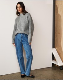 Atmos&Here - Marnie Mock Neck Knit Jumper
