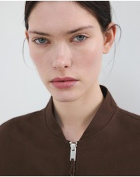 M.N.G - Linen Bomber Jacket