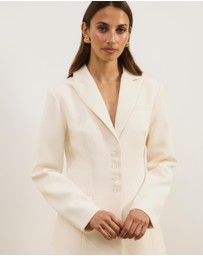 Atmos&Here - Melody Tailored Waist Blazer