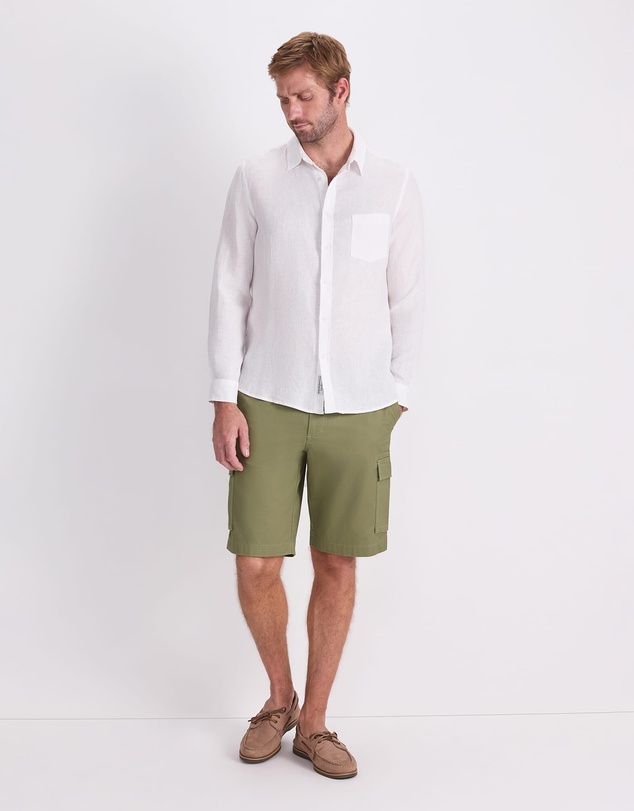 Sportscraft - Long Sleeve Linen Shirt