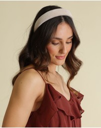 Morgan & Taylor - Noel Headband in Beige