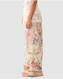 Camilla - Wide Leg Waisted Pants