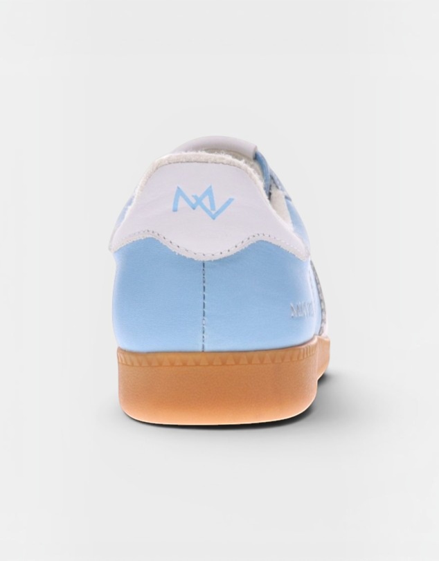 Mia Vita - Ramona II Lace-Up Casual Sneaker - Blue/White