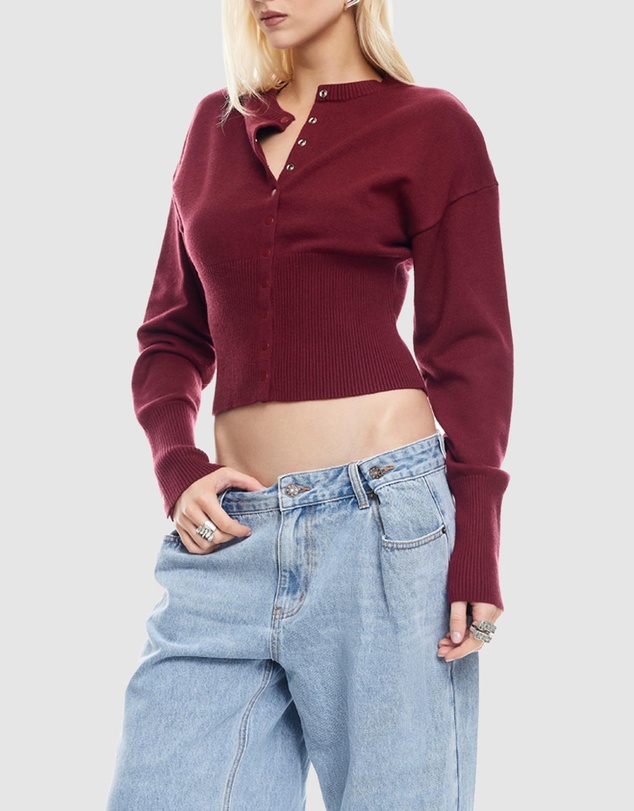 Lioness - Head In The Clouds Cardigan - ICONIC EXCLUSIVE