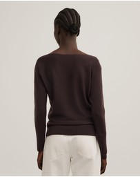 Witchery - Merino Boat Neck Knit